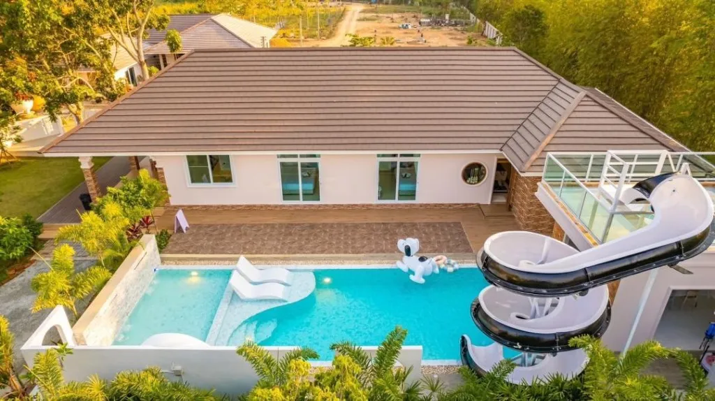 บ้านพัก pool villa พัทยา