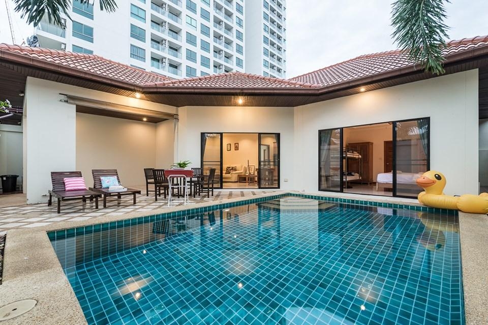 บ้านพักพูลวิลล่าพัทยา ราคาถูก-9